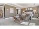 Beautifully staged main bedroom with elegant decor, seating area, and plenty of natural light at 108 O'Leary Cir, Summerville, SC 29483