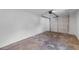 Clean and spacious single-car garage with concrete floor and overhead door at 111 Driver Ave, Summerville, SC 29483