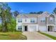 Inviting two-story townhouse featuring a one-car garage, landscaped lawn, and traditional design at 115 E East Sunrise Lane, Summerville, SC 29486