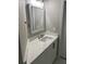 A bathroom featuring a white sink and modern finishes at 1300 Park West Blvd # 516, Mount Pleasant, SC 29466