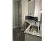 Kitchen sink and countertops with stainless steel dishwasher and sleek black hardware at 1300 Park West Blvd # 516, Mount Pleasant, SC 29466