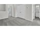 Upstairs hallway featuring neutral decor and easy access to multiple rooms at 131 Brown Swiss Cir, Summerville, SC 29483