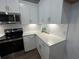Modern kitchen featuring stainless steel appliances, white subway tile backsplash, and white countertops at 131 Brown Swiss Cir, Summerville, SC 29483
