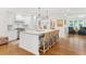 Bright kitchen featuring a large island, modern appliances, and open design for a contemporary living experience at 1454 Seminole St, Mount Pleasant, SC 29464