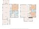 Detailed floor plans showcasing the layout and dimensions of the first and second levels of this amazing home at 154 Boots Branch Rd, Summerville, SC 29485