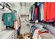 Organized walk-in closet with clothing racks, shelves, and ample storage space at 1614 Teal Marsh Rd, Charleston, SC 29412