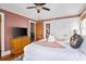 Tastefully decorated bedroom featuring a comfortable bed and warm lighting at 162 Spring St # A, Charleston, SC 29403