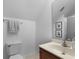A cozy bathroom featuring a vanity with a sink, a toilet, and decorative artwork on the wall at 1726 Waterbrook Dr, Charleston, SC 29414