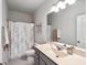 Bathroom featuring a vanity, toilet, shower/tub, and neutral colored walls at 2308 Watchtower Ln, Charleston, SC 29414