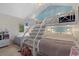 Charming bedroom featuring a unique bunk bed design with built-in stairs and cozy decor at 2401 Racquet Club Dr, Seabrook Island, SC 29455