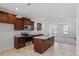 Well-lit kitchen featuring granite counters, stainless steel appliances, and a spacious island at 308 O'Malley Dr, Summerville, SC 29483