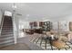 Inviting open-concept living area with a seamless flow to the kitchen, perfect for entertaining at 308 O'Malley Dr, Summerville, SC 29483