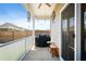 Back porch featuring a grill and an exterior view, great for outdoor entertaining at 314 Bear Paw Ln, Summerville, SC 29486
