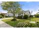 Charming home with a well-manicured lawn and landscaping on corner lot at 321 Sanctuary Park Dr, Summerville, SC 29486