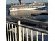 Beautiful water views from a balcony, including cruise ship, water, and docks at 330 Concord St # 15B, Charleston, SC 29401