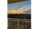 Balcony view overlooking the city skyline during a beautiful sunset at 330 Concord St # 6C, Charleston, SC 29401