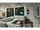 Cozy living room featuring a comfortable sectional sofa and festive decorations at 330 Concord St # 6C, Charleston, SC 29401