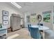 Bright sunroom with skylights, a dining table, and natural light streaming through multiple windows at 3372 Billings St, Mount Pleasant, SC 29466