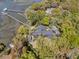 Stunning waterfront home with private dock surrounded by lush greenery, offering serene living and picturesque views at 3610 Legareville Rd, Johns Island, SC 29455