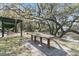 Outdoor living with outdoor dining table and waterfront views at 3610 Legareville Rd, Johns Island, SC 29455