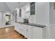 Kitchenette boasts ample cabinet space, modern appliances, and a convenient beverage center at 3610 Legareville Rd, Johns Island, SC 29455