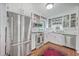 Bright kitchen featuring stainless steel appliances, white cabinets, and ample counter space at 364 Dupre Rd, McClellanville, SC 29458