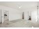 Expansive primary bedroom with multiple doors and plush carpeted floors at 412 Pender Woods Dr, Summerville, SC 29486