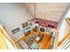 Bright living room with vaulted ceilings, fireplace, hardwood floors, and comfortable seating at 4403 Wild Thicket Ln, North Charleston, SC 29420