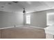 Spacious bonus room featuring neutral walls, recessed lighting and a ceiling fan at 504 Foxbank Plantation Blvd, Moncks Corner, SC 29461