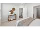 Comfortable bedroom with a plush bed, stylish decor, and soft, neutral colors at 829 Alma Square Dr, Moncks Corner, SC 29461