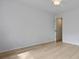 Bedroom with hardwood floors at 880 Simpkins St # 2, Charleston, SC 29412