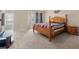 Bedroom featuring neutral carpeting, ample space, and a walk-in closet at 9226 Southern Oak Ln, Ladson, SC 29456