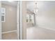 Bright bedroom featuring vaulted ceilings, hardwood floors and a chandelier at 9428 Sweep Dr, Summerville, SC 29485