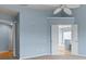 Main bedroom showing bathroom access with open french door at 1047 Tyron Cir, Charleston, SC 29414