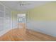 Office with hardwood floors and open french door to another room at 1047 Tyron Cir, Charleston, SC 29414