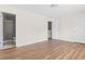 Spacious main bedroom with hardwood floors and an en suite bathroom at 1086 Lexi Ct, Ladson, SC 29456