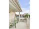 Inviting outdoor porch with comfortable seating, perfect for enjoying the scenery at 109 Carolina Blvd, Isle of Palms, SC 29451