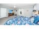 Comfortable bedroom with neutral walls, carpeted floors, a ceiling fan, and a dresser with a flat screen television at 112 Furlong Rd, Summerville, SC 29483