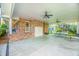 Spacious covered patio with ample room for entertaining and outdoor living at 112 Furlong Rd, Summerville, SC 29483