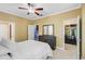 Tranquil primary bedroom with ensuite bath and walk-in closet at 1215 Dingle Rd, Mount Pleasant, SC 29466
