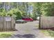 Gated parking area for cars and boats, partially gravel surface at 1215 Dingle Rd, Mount Pleasant, SC 29466