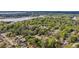 Overhead view of a tree-lined neighborhood close to the water, providing tranquil surroundings at 1239 Old Orchard Rd, Charleston, SC 29412