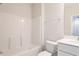 Bathroom with a tub and shower combination and a modern vanity at 125 Brown Swiss Cir, Summerville, SC 29483