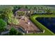Aerial view of the playground and pool area in the community at 125 Brown Swiss Cir, Summerville, SC 29483