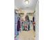 Spacious walk-in closet with wire shelving for ample storage of clothing, shoes, and accessories at 132 Daniels Ridge Dr, Summerville, SC 29485