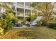 Inviting backyard with stone patio featuring outdoor seating and lush landscaping, perfect for relaxing at 158 Mary Ellen Dr, Charleston, SC 29403