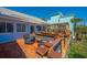 Outdoor deck with outdoor seating at 1604 E Ashley Ave, Folly Beach, SC 29439
