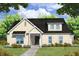 Charming one-story home with a covered porch and well-manicured lawn surrounded by lush trees at 1968 Central Ave, Summerville, SC 29483