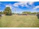 Expansive backyard with mature trees and a cozy atmosphere at 208 Mini Farm Rd, Bonneau, SC 29431