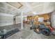 Spacious garage with lots of storage and parking space at 208 Mini Farm Rd, Bonneau, SC 29431